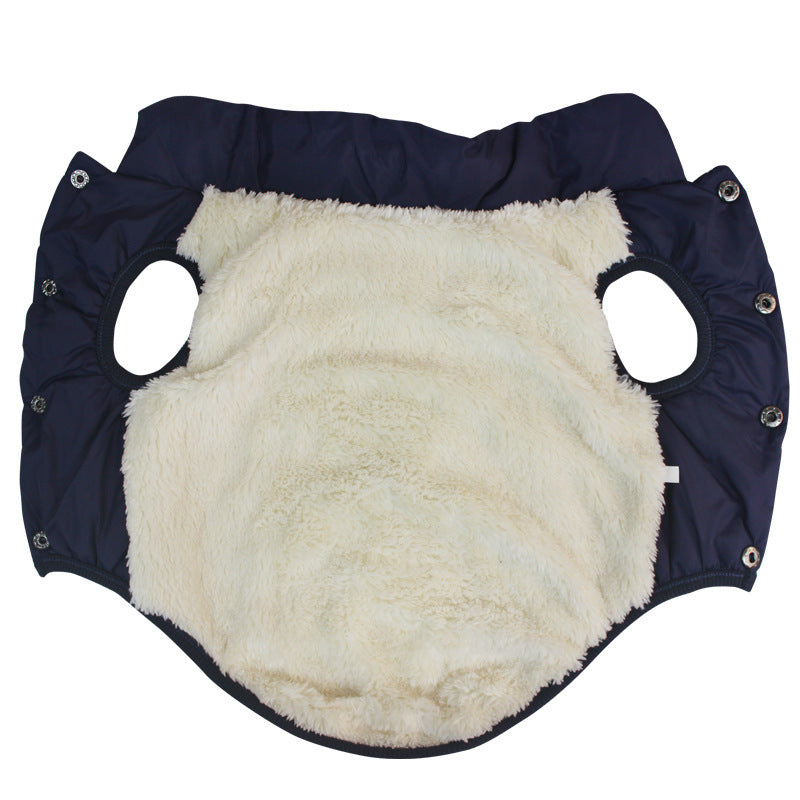 warme Winter-Hundeweste